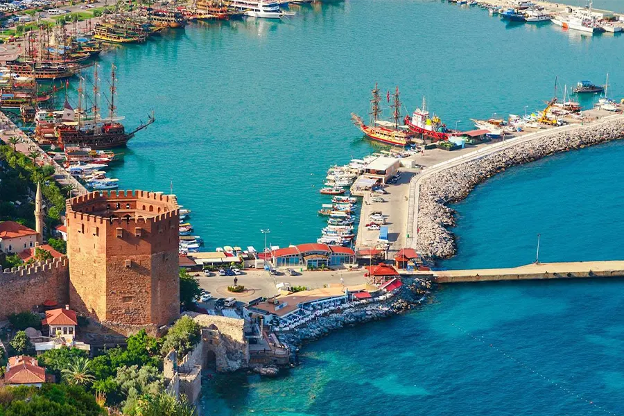 Alanya Kaleiçi Harbour - Alanya boat tour